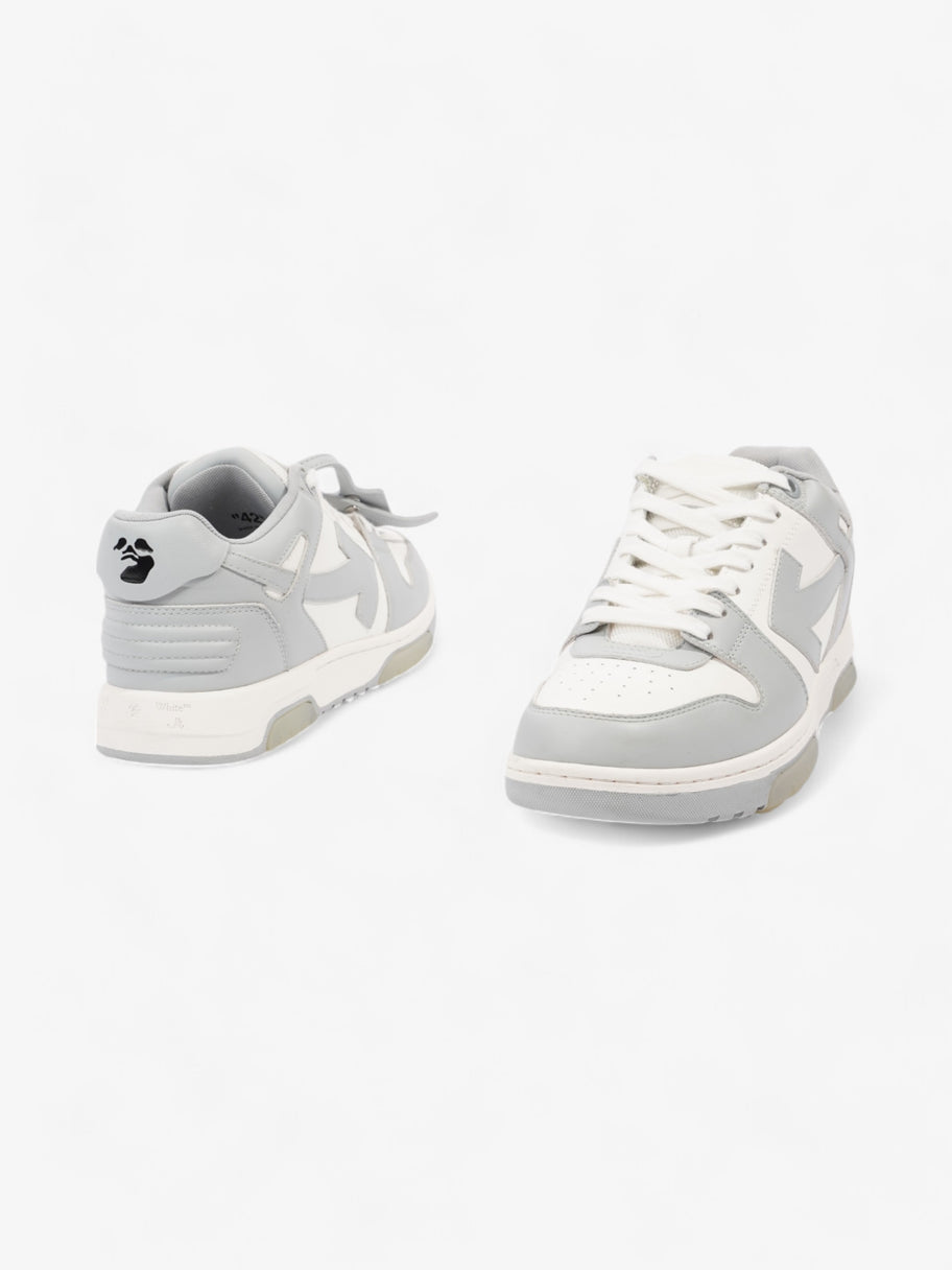 Off White Out Of Office Sneakers White  / Grey Leather EU 42 UK 8 Image 9