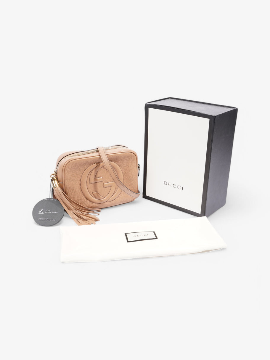 Gucci Soho Disco Beige Leather Small Image 9