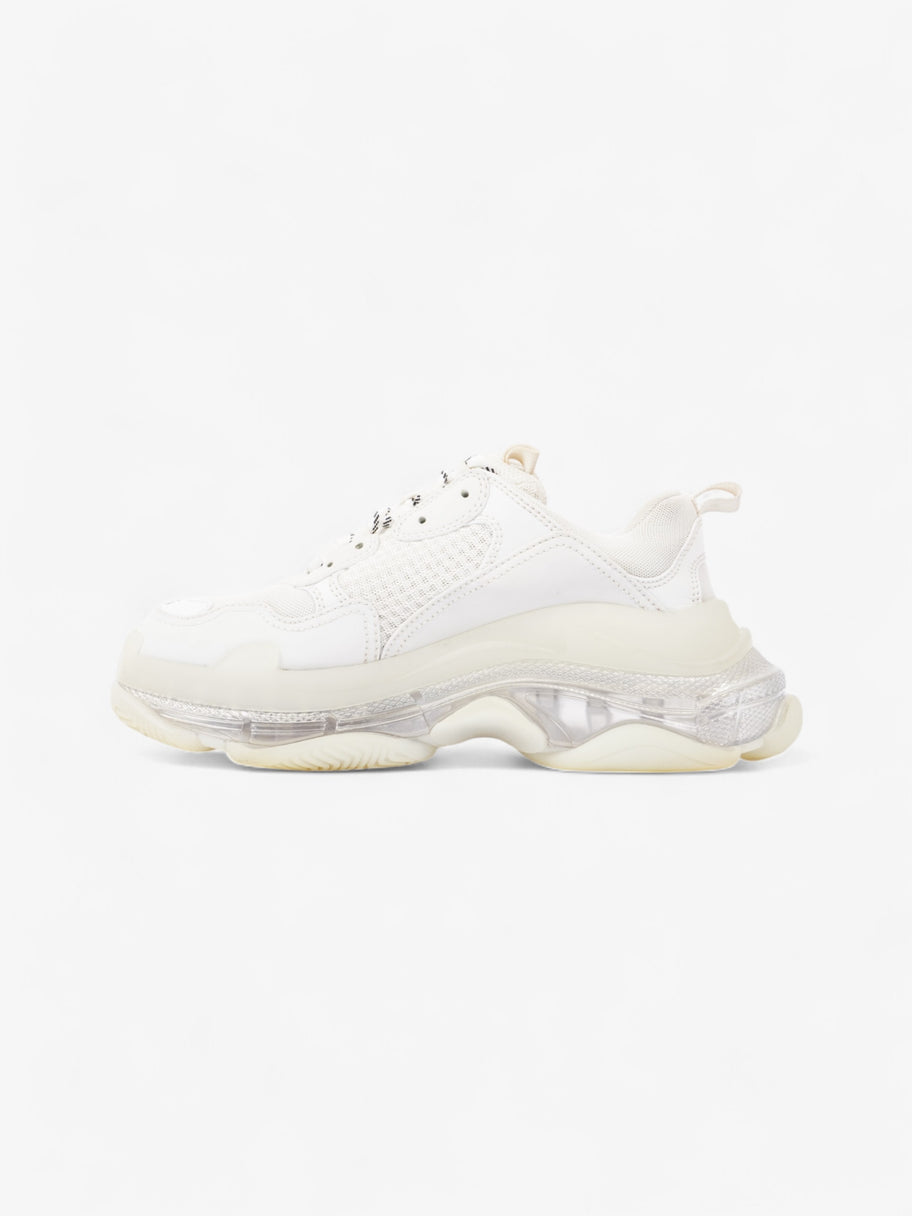 Balenciaga Triple S Clear Sole White Mesh EU 39 UK 6 Image 3
