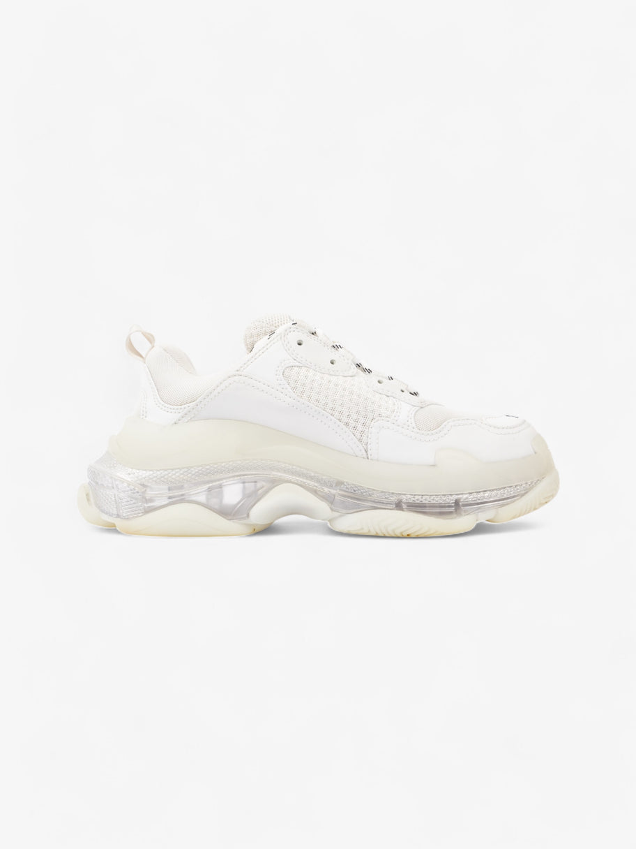 Balenciaga Triple S Clear Sole White Mesh EU 39 UK 6 Image 4