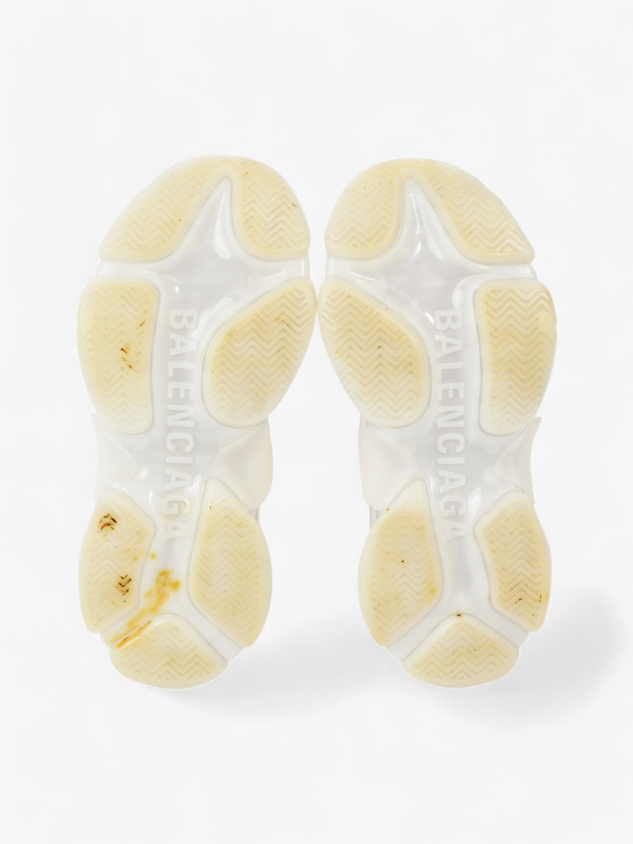 Balenciaga Triple S Clear Sole White Mesh EU 39 UK 6 Image 7