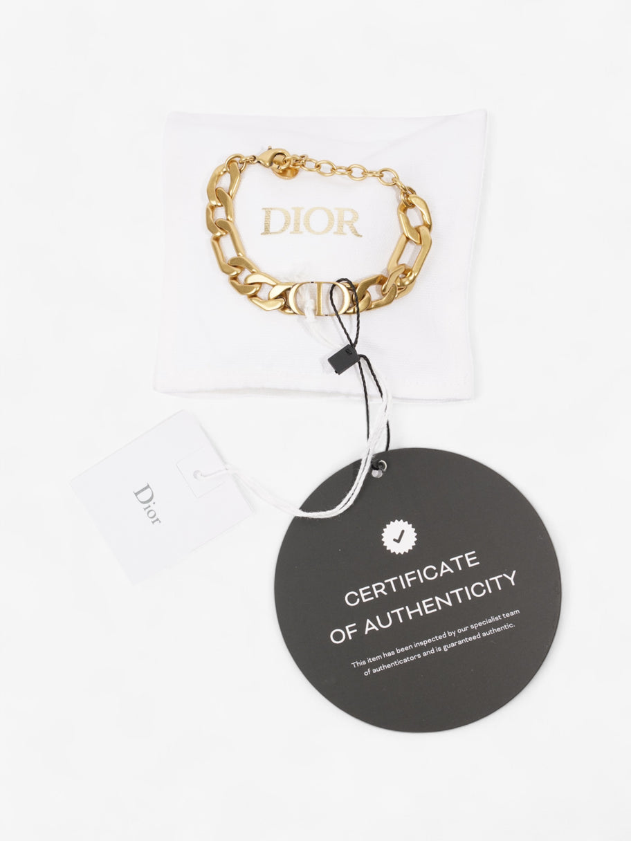 Christian Dior CD Bracelet Gold Base Metal Image 6