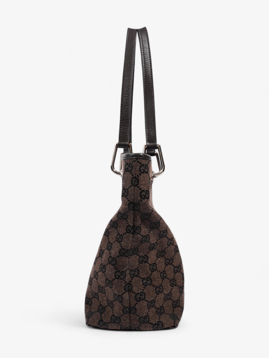 Gucci GG Tote Bag GG Supreme / Dark Brown Canvas Image 3