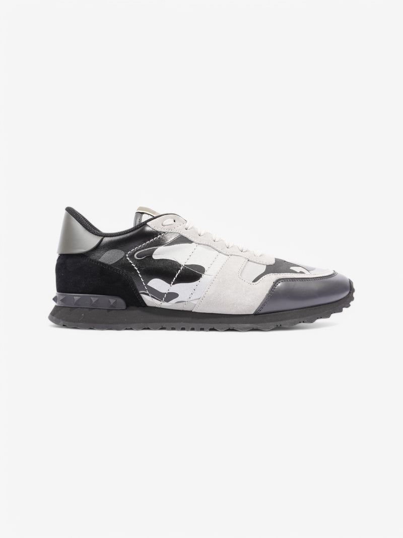  Valentino Rockrunner Sneakers Black / Grey Suede EU 44 UK 10