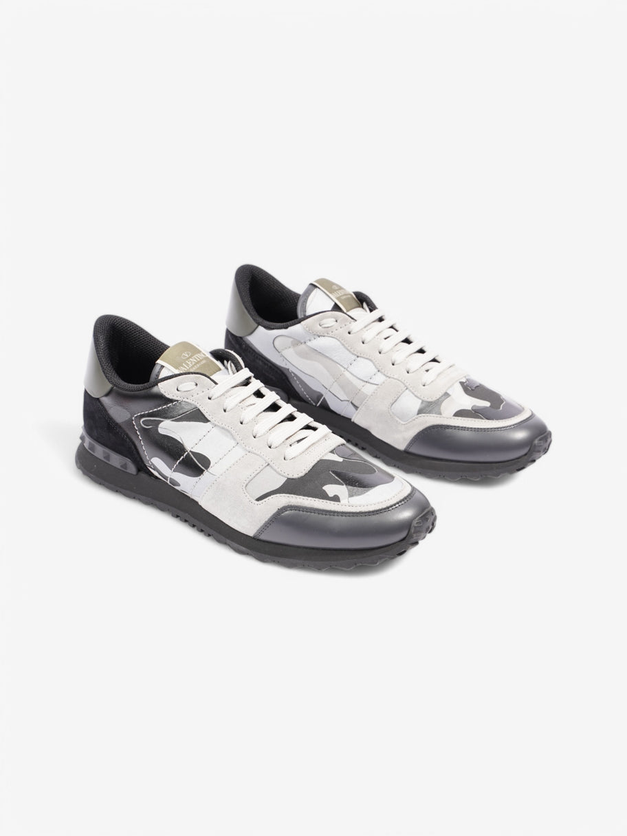 Valentino Rockrunner Sneakers Black / Grey Suede EU 44 UK 10 Image 2