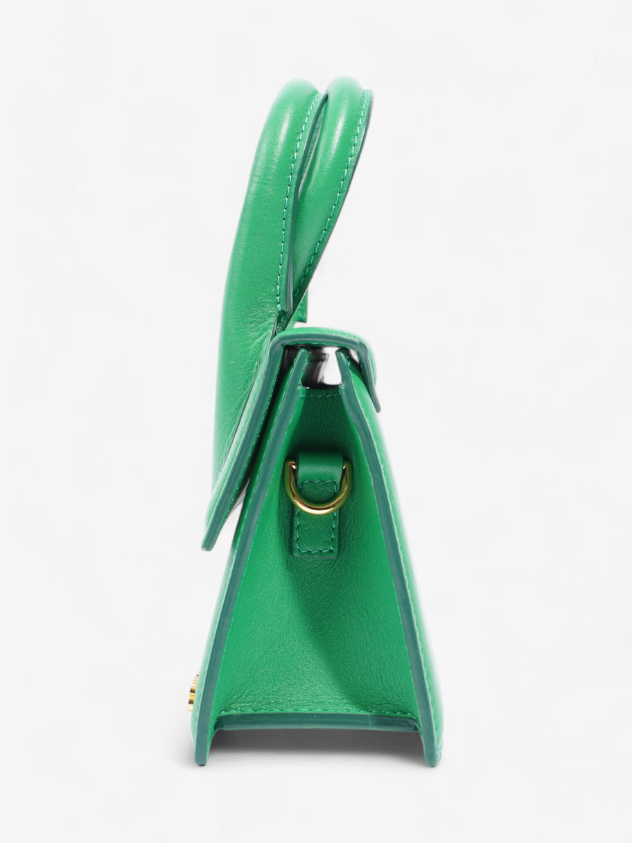 Jacquemus Le Chiquito Noeud Green Leather Image 3
