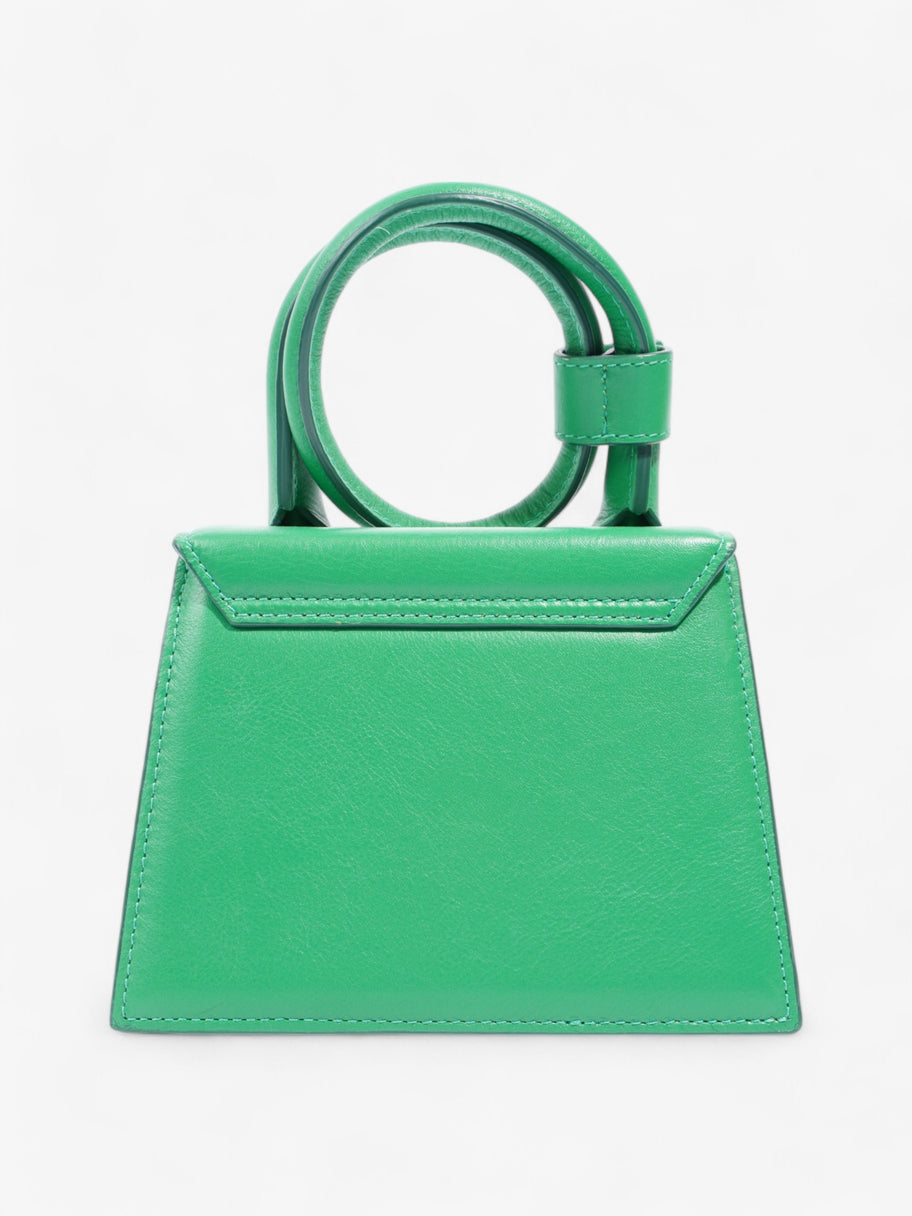 Jacquemus Le Chiquito Noeud Green Leather Image 4