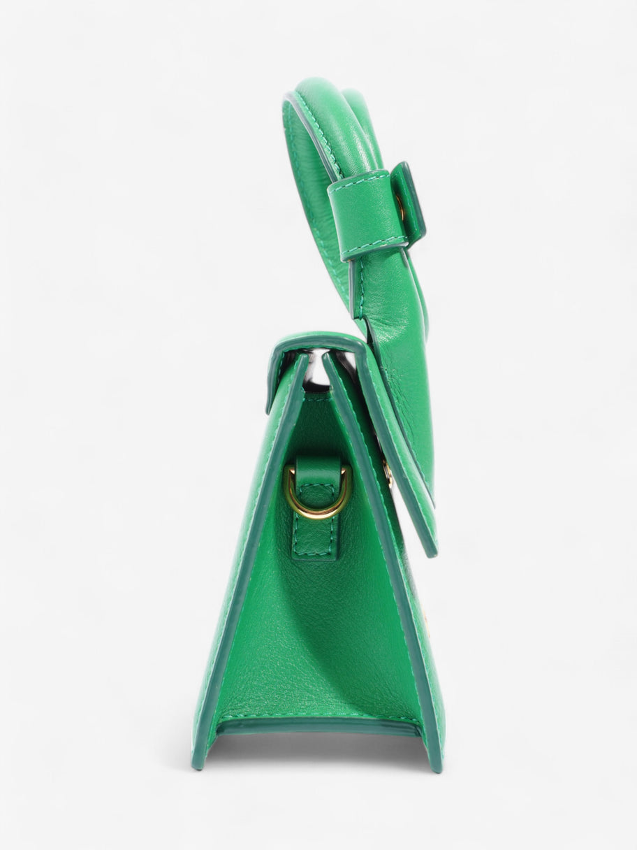 Jacquemus Le Chiquito Noeud Green Leather Image 5