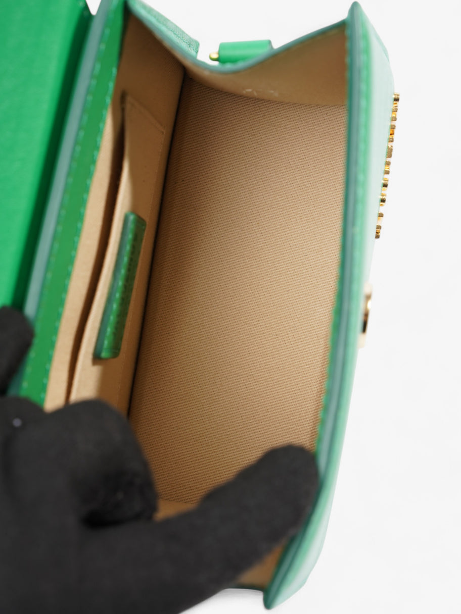 Jacquemus Le Chiquito Noeud Green Leather Image 8