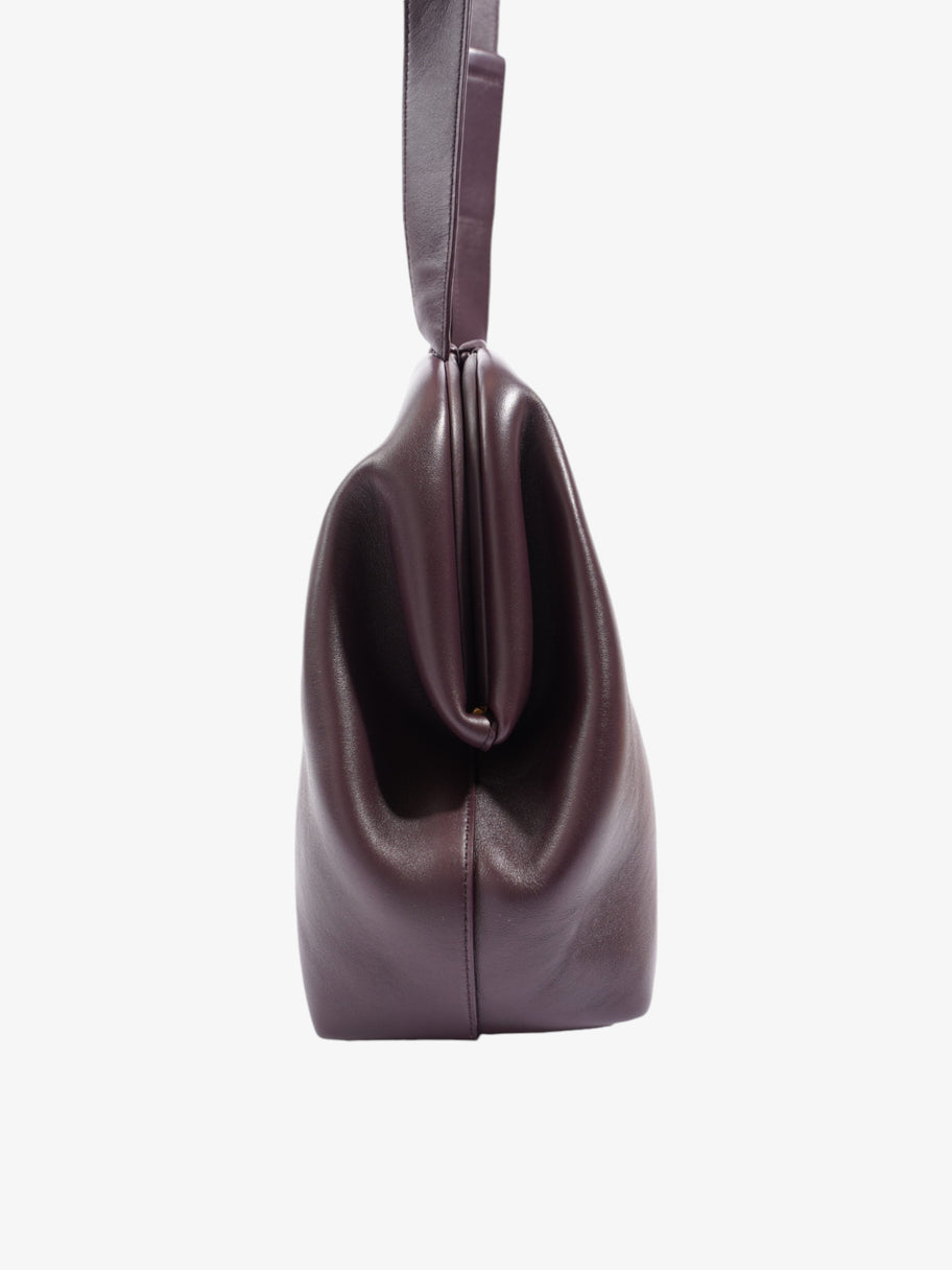 Bottega Veneta Point Handbag Purple Leather Image 5