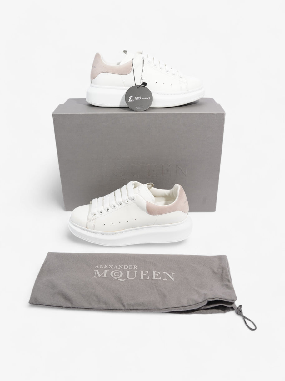 Alexander McQueen Oversized Sneakers White / Light Pink Leather EU 37 UK 4 Image 10
