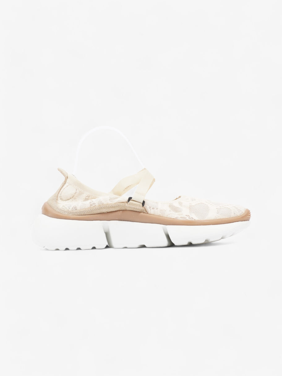 Chloe Connie Ballet Sneakers Cream / Beige  Lace EU 39 UK 6 Image 5