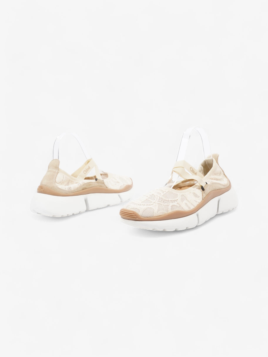 Chloe Connie Ballet Sneakers Cream / Beige  Lace EU 39 UK 6 Image 9