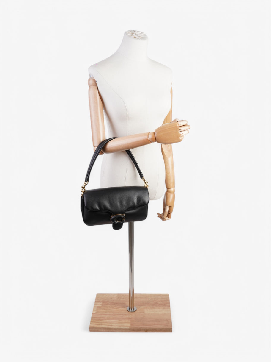 Coach Pillow Tabby Black Leather 26 Image 2