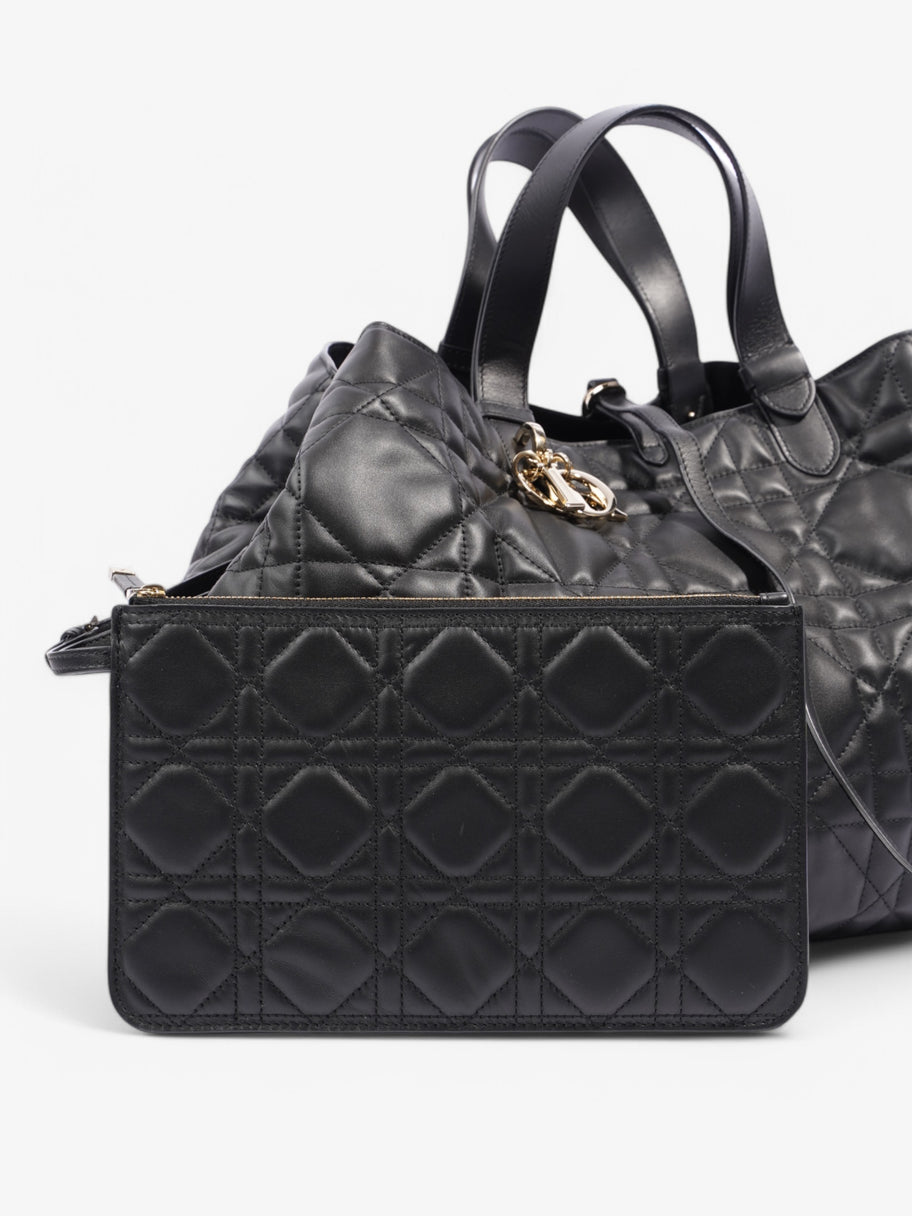Christian Dior Toujours Black Leather Large Image 10