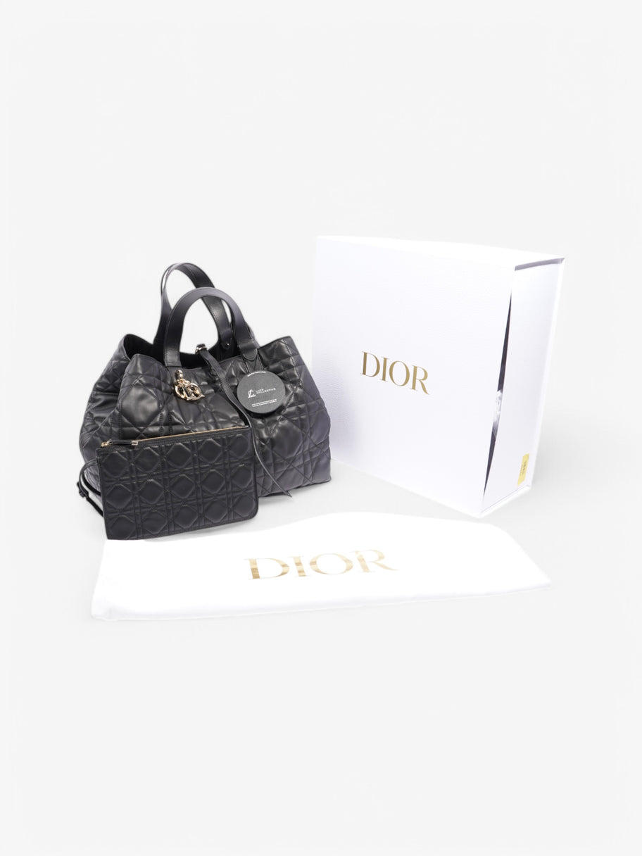 Christian Dior Toujours Black Leather Large Image 11