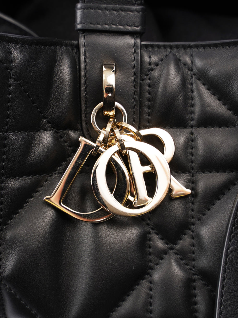 Christian Dior Toujours Black Leather Large Image 7