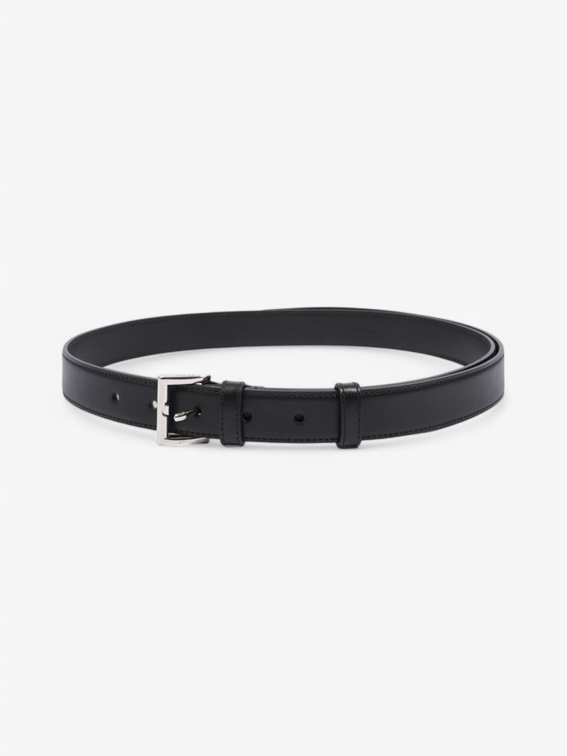  Prada Prada Leather Belt Cinture Black Leather