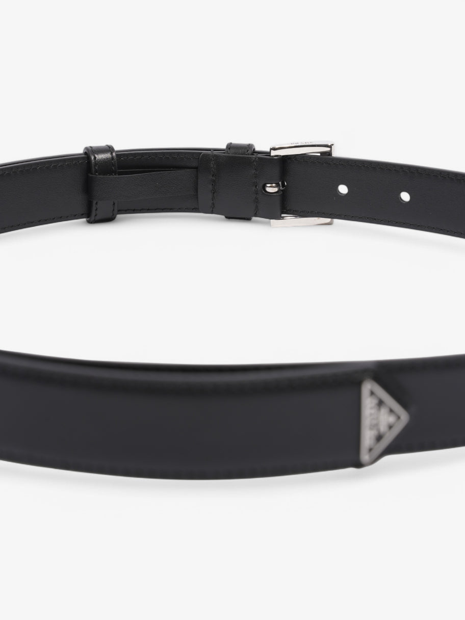 Prada Prada Leather Belt Cinture Black Leather Image 4