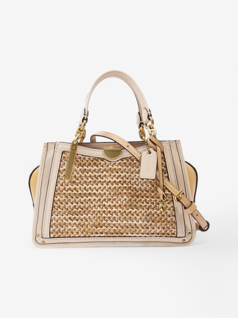  Coach Dreamer Beige Raffia 21