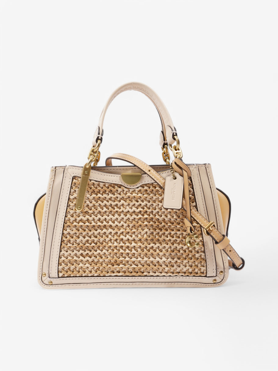 Coach Dreamer Beige Raffia 21 Image 1