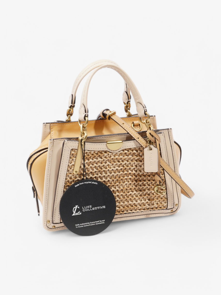 Coach Dreamer Beige Raffia 21 Image 10