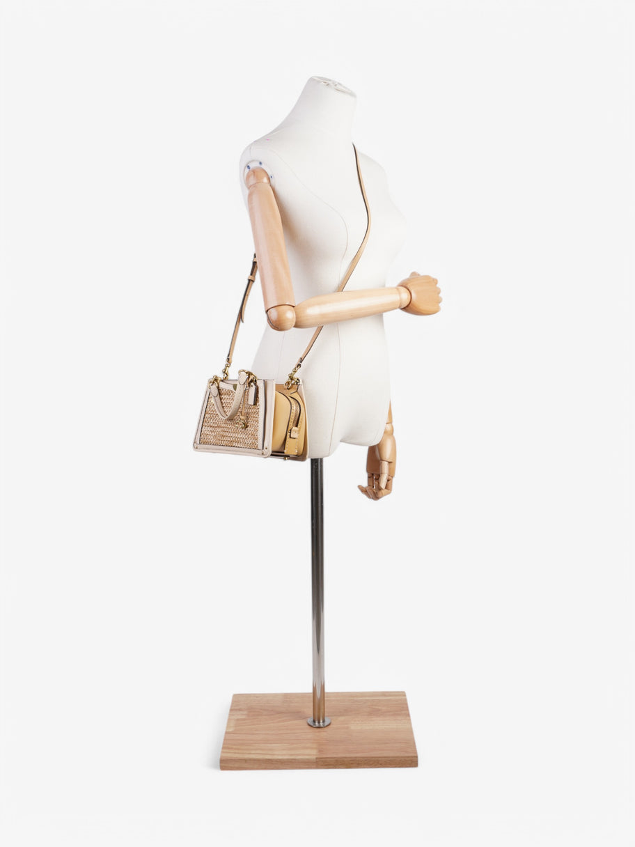 Coach Dreamer Beige Raffia 21 Image 2