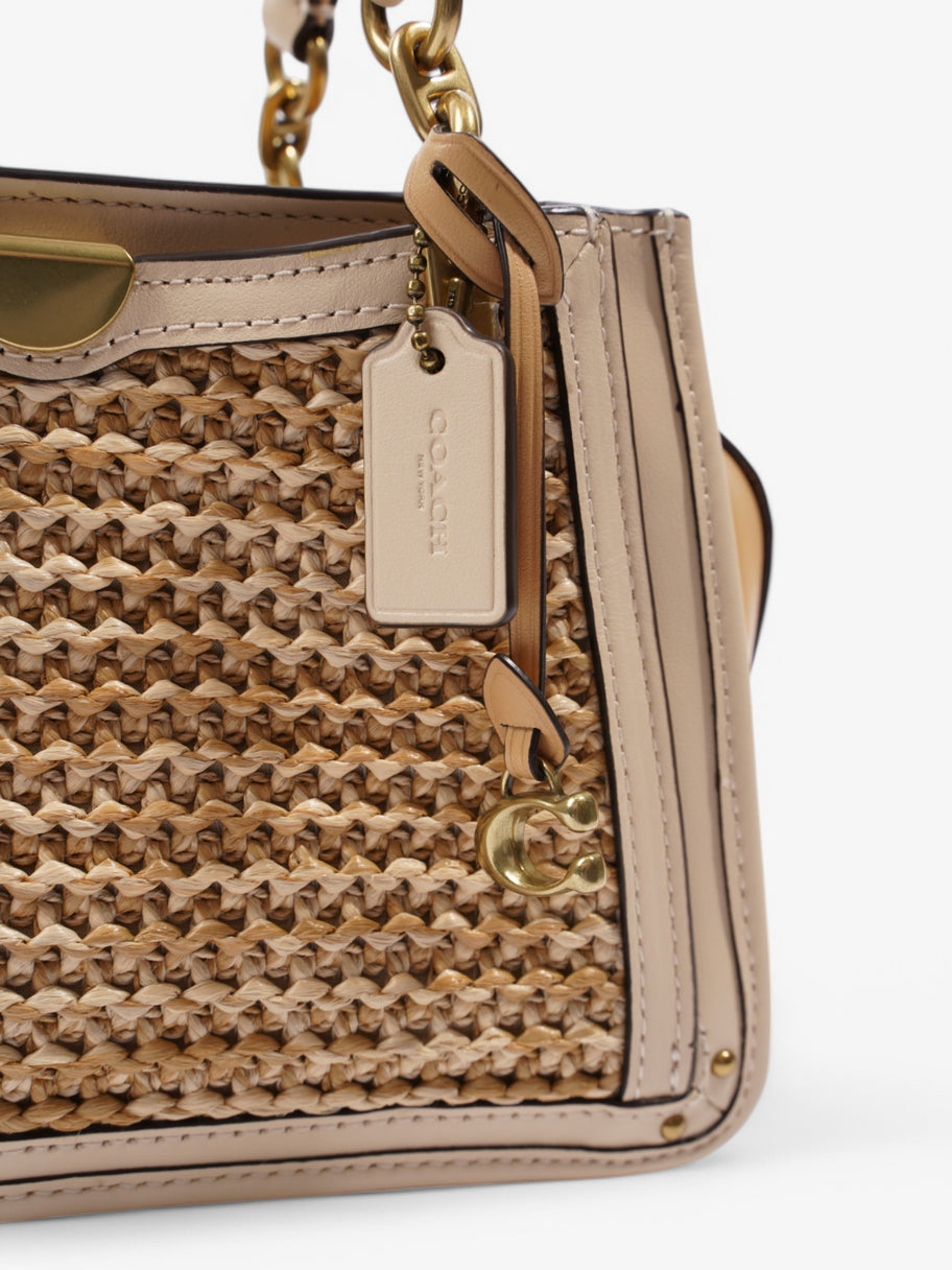 Coach Dreamer Beige Raffia 21 Image 7