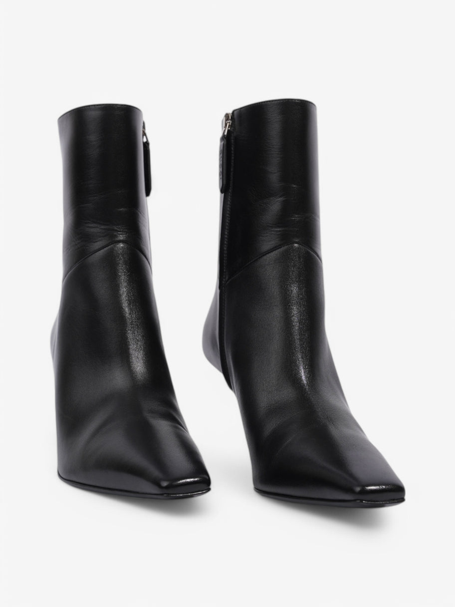 Gucci Ankle Boots 70 Black Leather EU 37 UK 4 Image 2