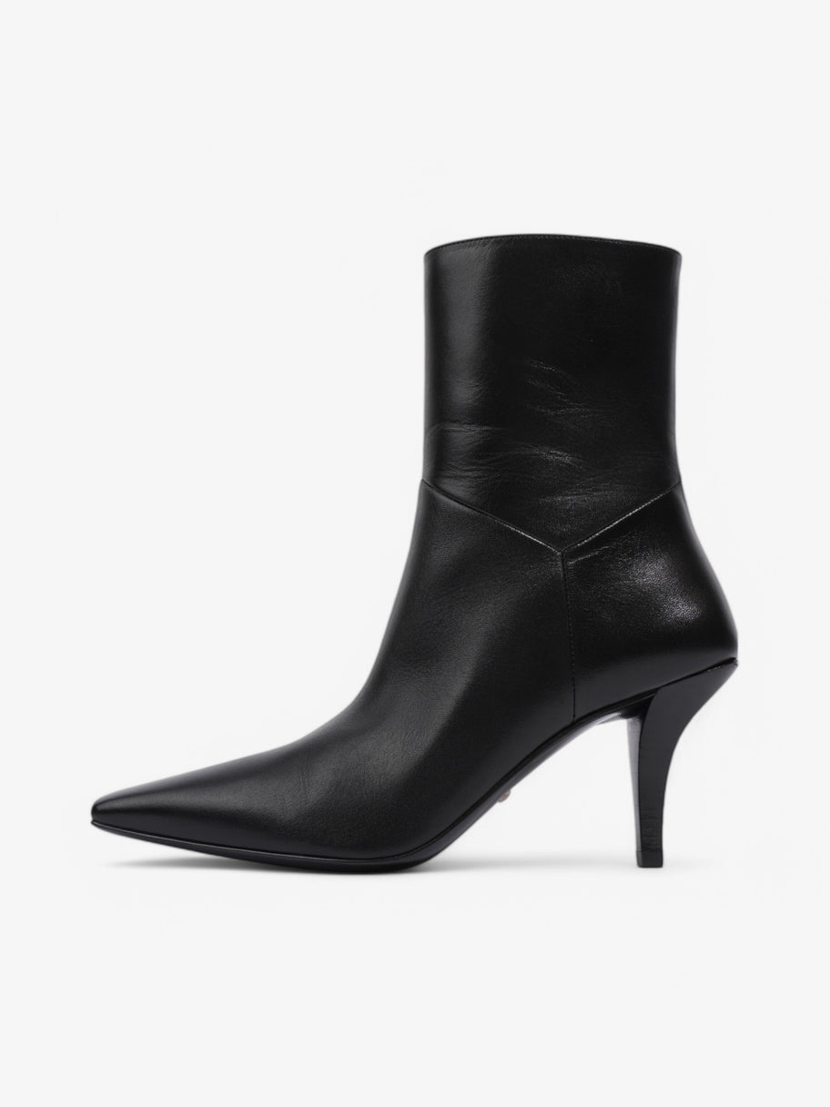 Gucci Ankle Boots 70 Black Leather EU 37 UK 4 Image 5