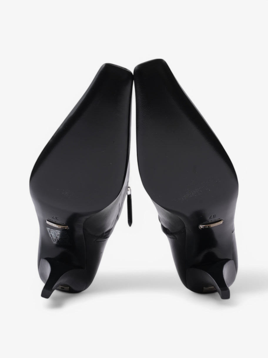 Gucci Ankle Boots 70 Black Leather EU 37 UK 4 Image 7