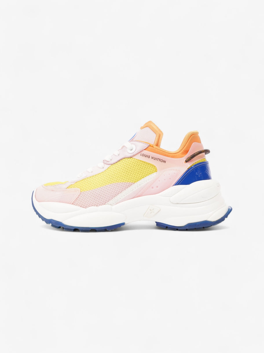 Louis Vuitton Run 55 Yellow / Pink / Orange Mesh EU 37 UK 4 Image 5