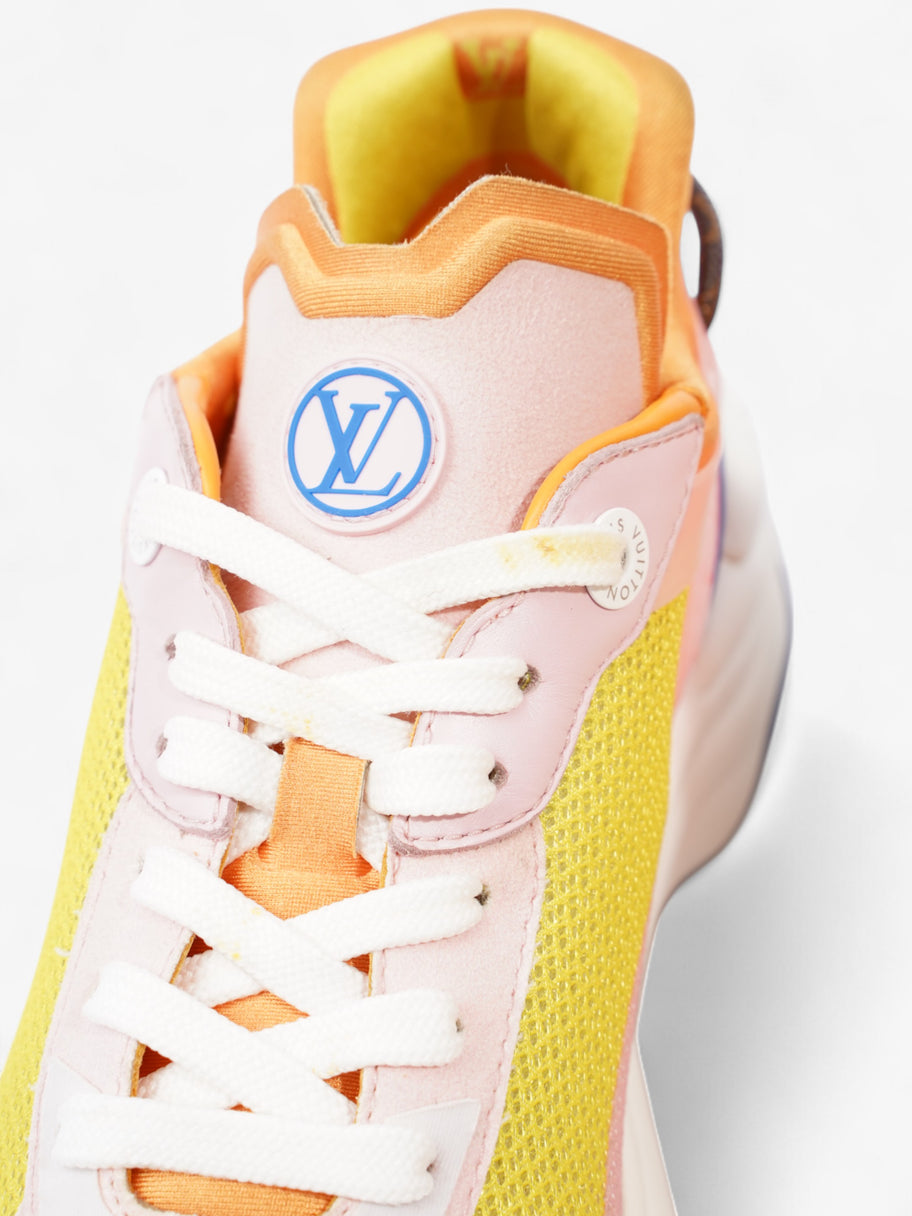 Louis Vuitton Run 55 Yellow / Pink / Orange Mesh EU 37 UK 4 Image 9