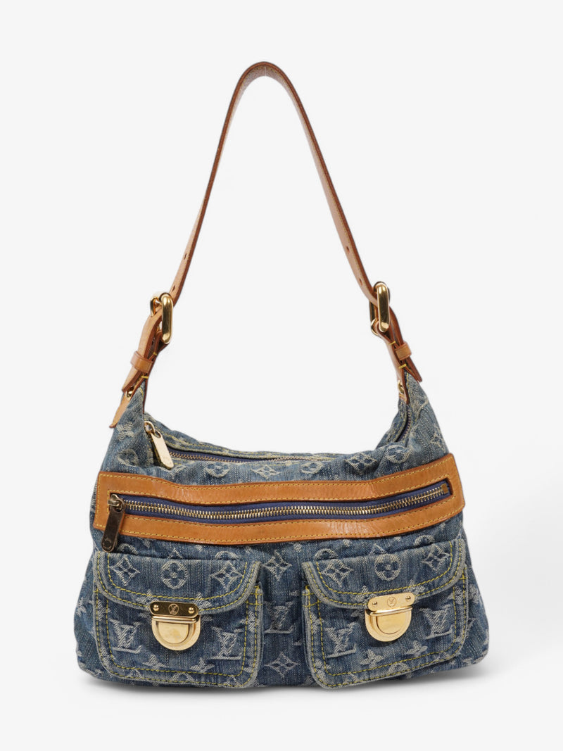  Louis Vuitton Baggy  Blue / Brown Denim