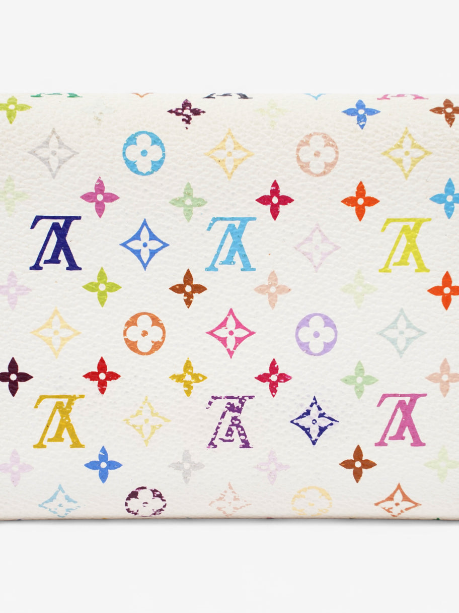 Louis Vuitton Sarah Wallet White / Multicolour Coated Canvas Image 3