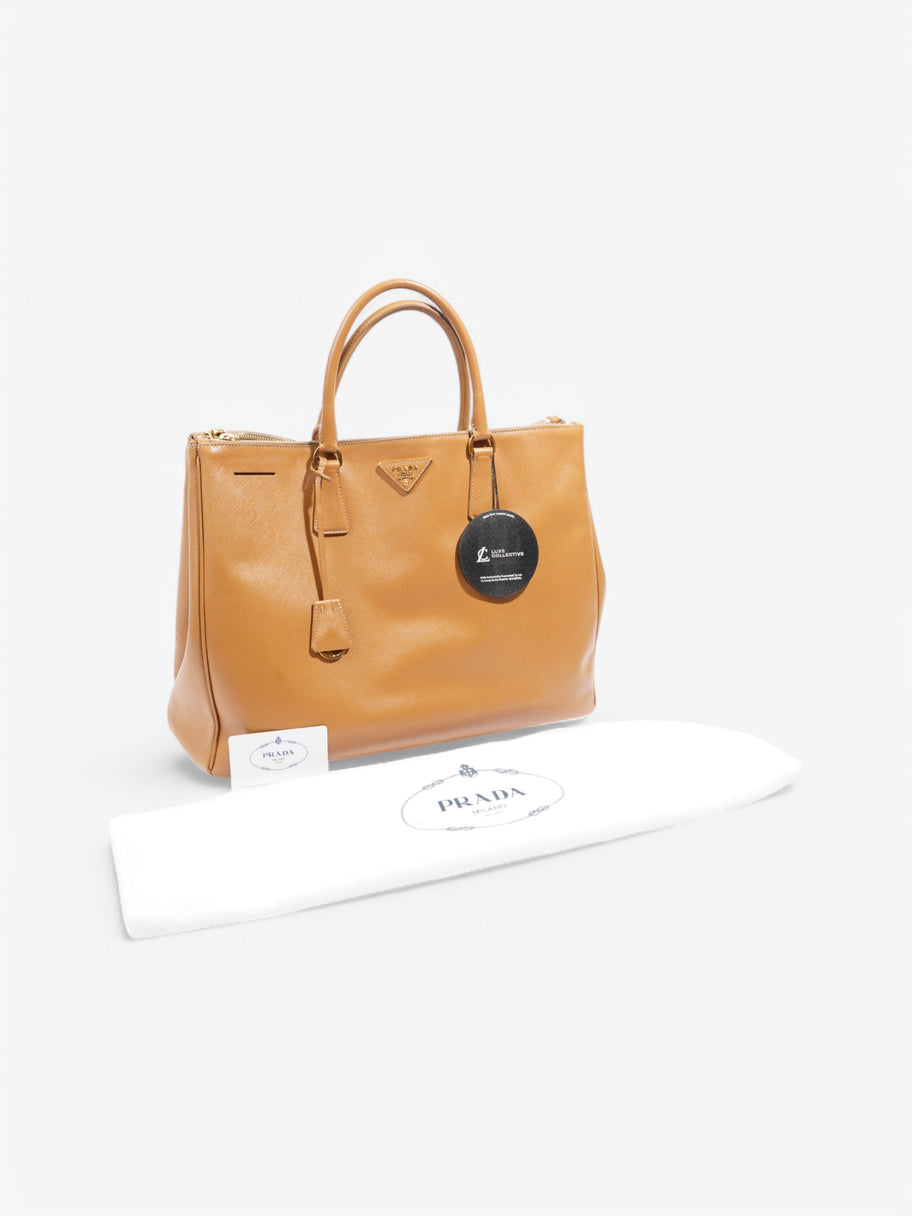 Prada Galleria Brown Saffiano Leather Image 10