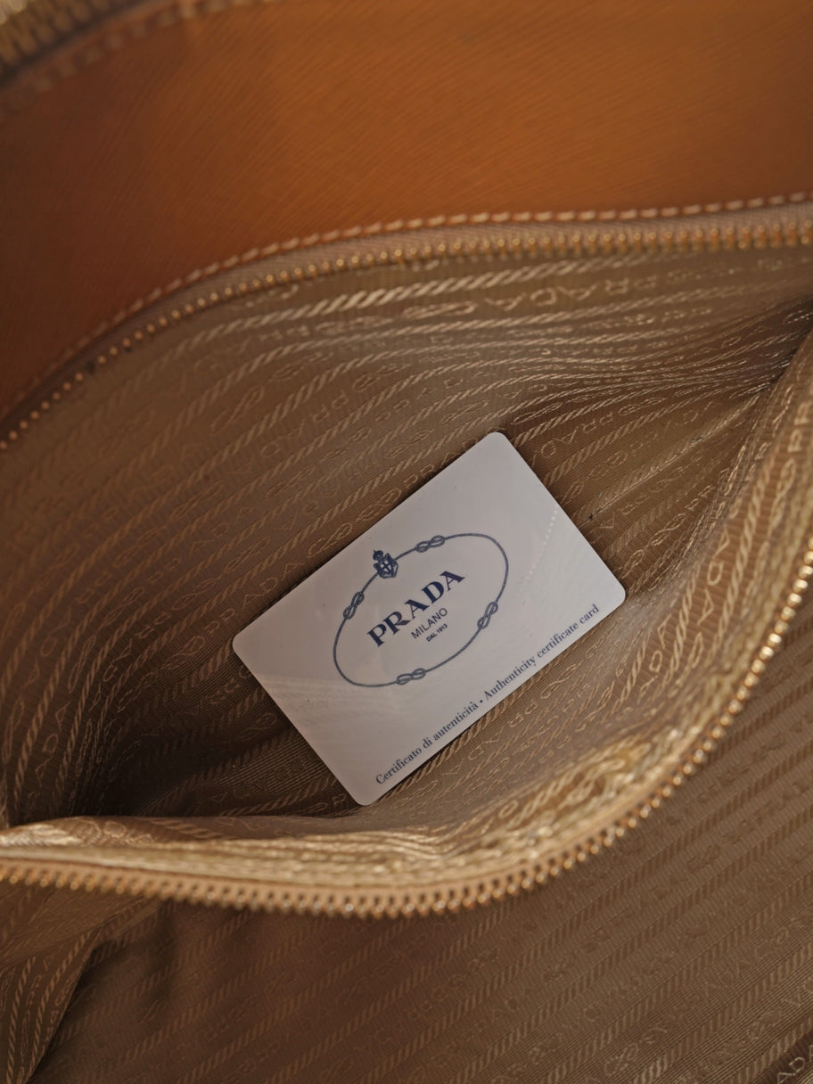 Prada Galleria Brown Saffiano Leather Image 9