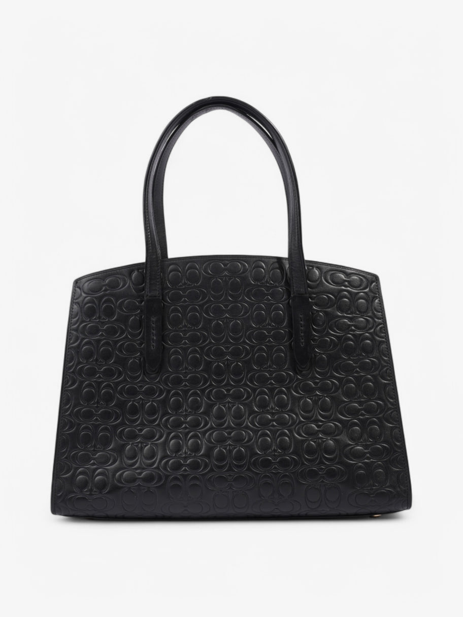 Coach Charlie Carryall Black Leather Image 4