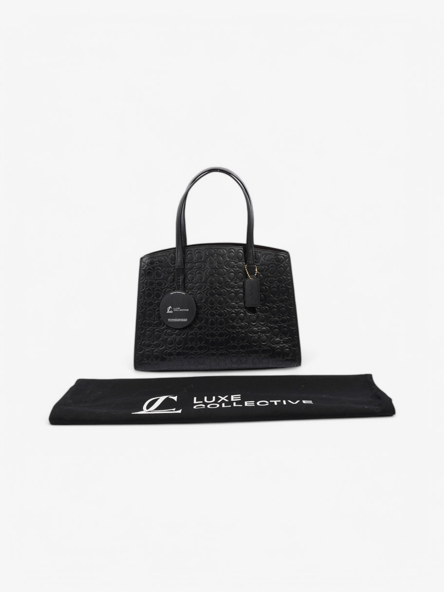 Coach Charlie Carryall Black Leather Image 9