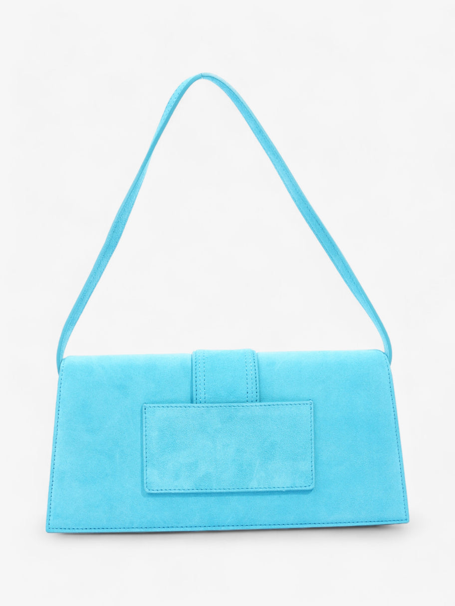 Jacquemus Le Bambino Long Dark Turquoise Suede Image 4