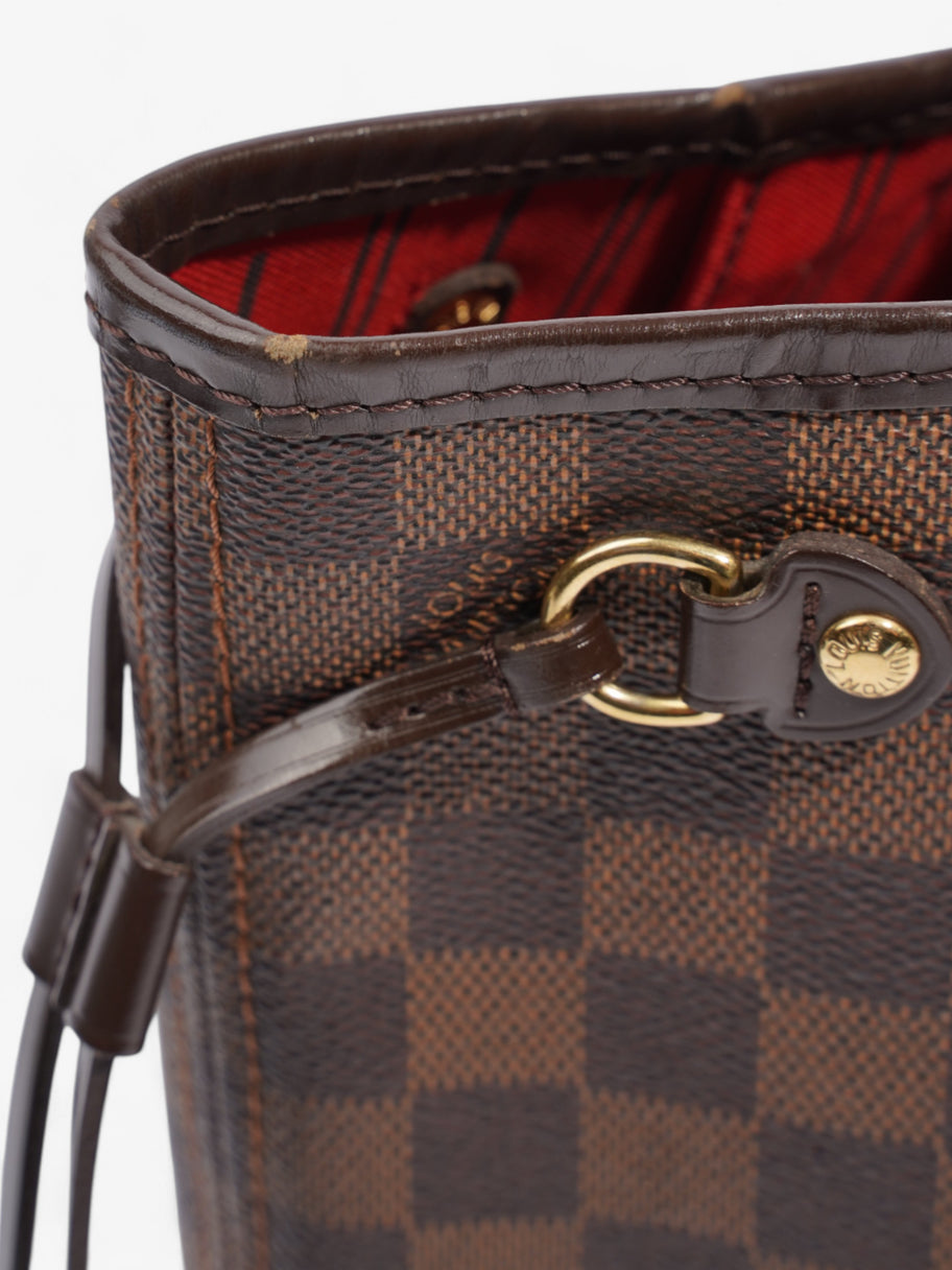 Louis Vuitton Neverfull Damier Ebene Coated Canvas PM Image 12