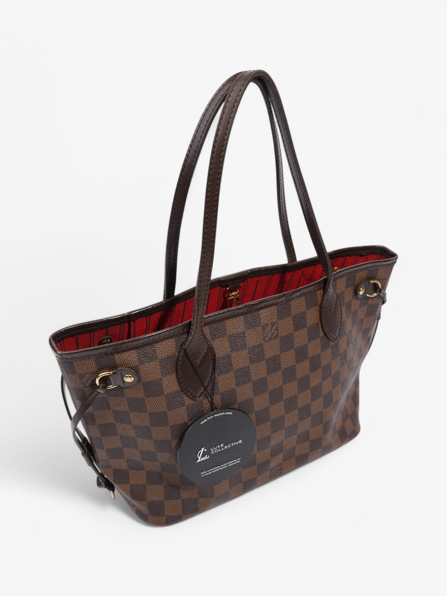 Louis Vuitton Neverfull Damier Ebene Coated Canvas PM Image 14