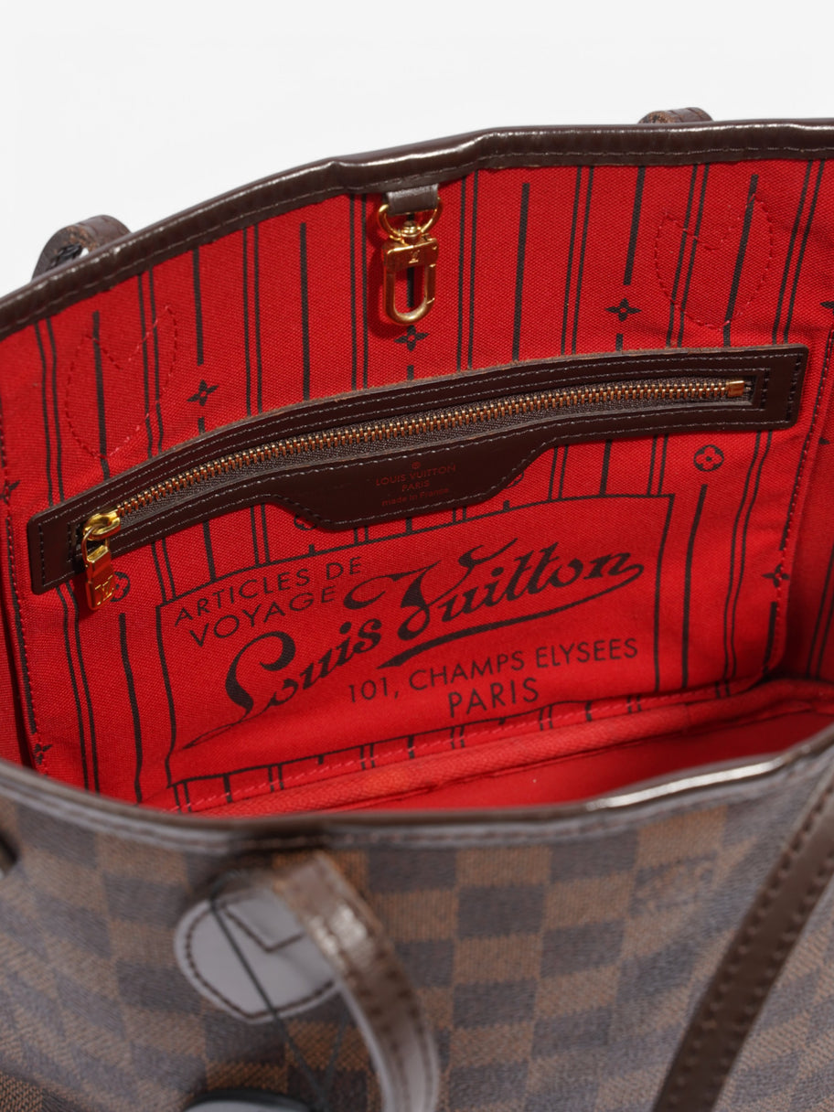 Louis Vuitton Neverfull Damier Ebene Coated Canvas PM Image 7