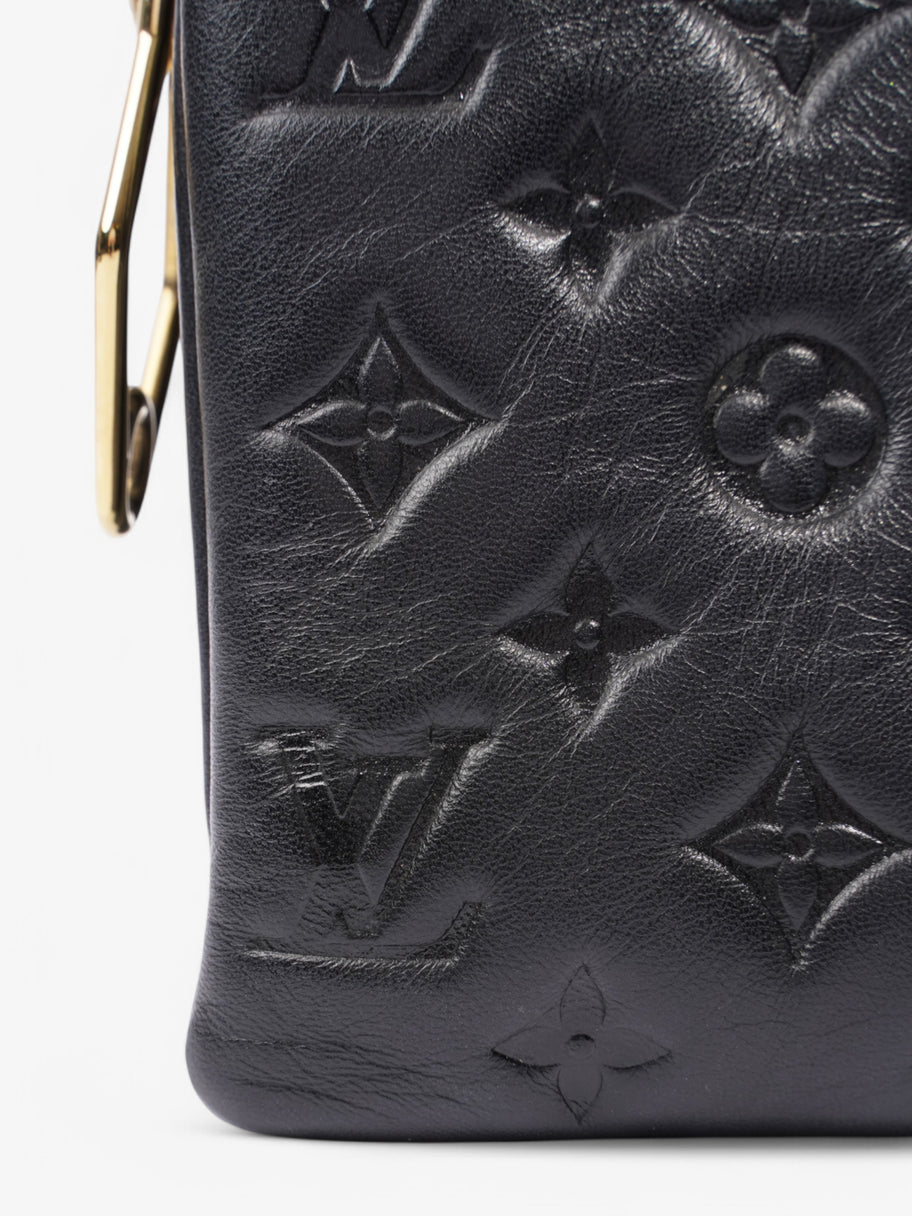Louis Vuitton Coussin Black Lambskin Leather BB Image 7
