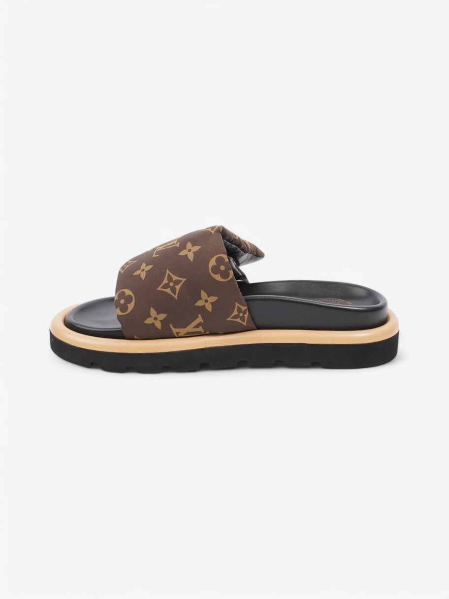 Louis Vuitton Pool Pillow Slides Brown / Beige  Nylon EU 38 UK 5 Image 3