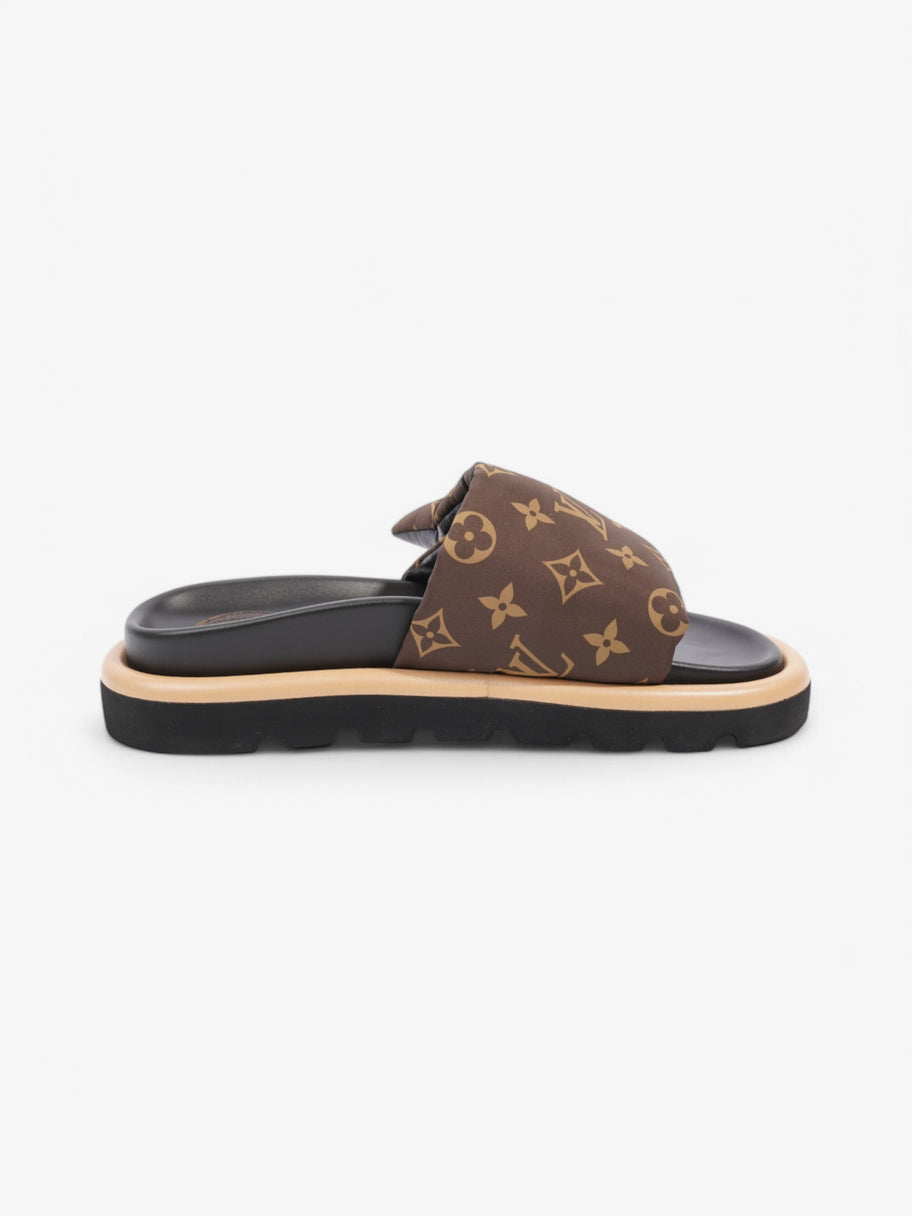 Louis Vuitton Pool Pillow Slides Brown / Beige  Nylon EU 38 UK 5 Image 4