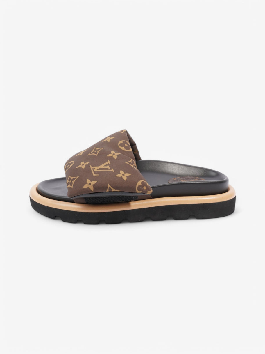 Louis Vuitton Pool Pillow Slides Brown / Beige  Nylon EU 38 UK 5 Image 5