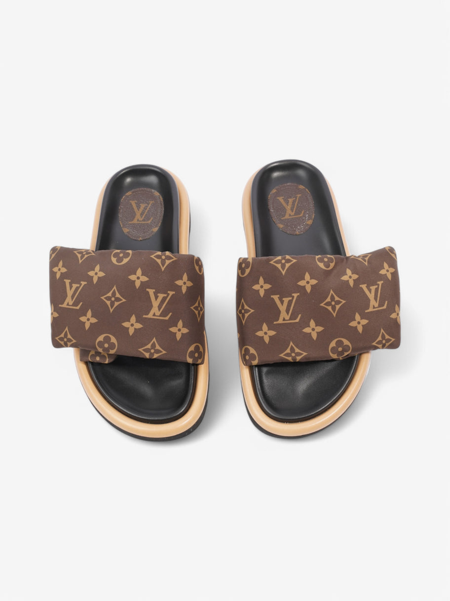 Louis Vuitton Pool Pillow Slides Brown / Beige  Nylon EU 38 UK 5 Image 8