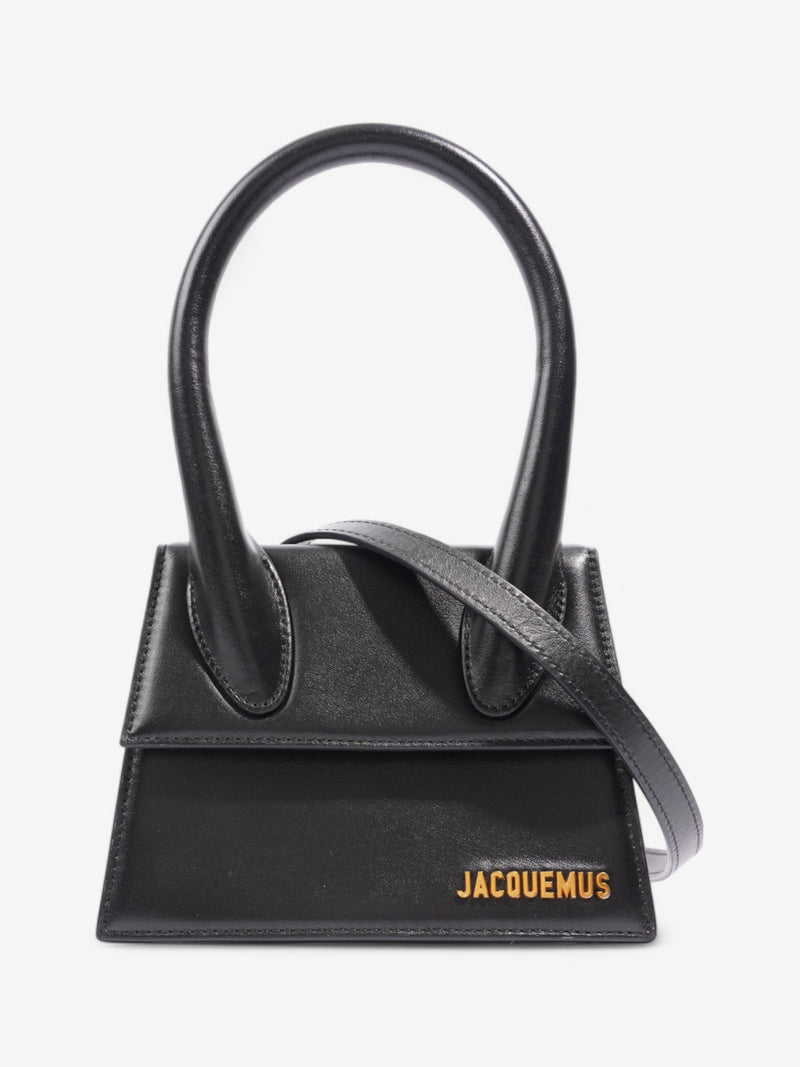  Jacquemus Le Chiquito Black Leather Moyen