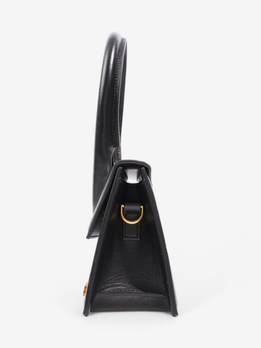 Jacquemus Le Chiquito Black Leather Moyen Image 3
